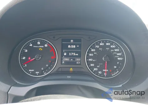 2017 Audi A3 2.0T Premium z USA, uszkodzony, nr VIN WAUAUGFF6H1048196